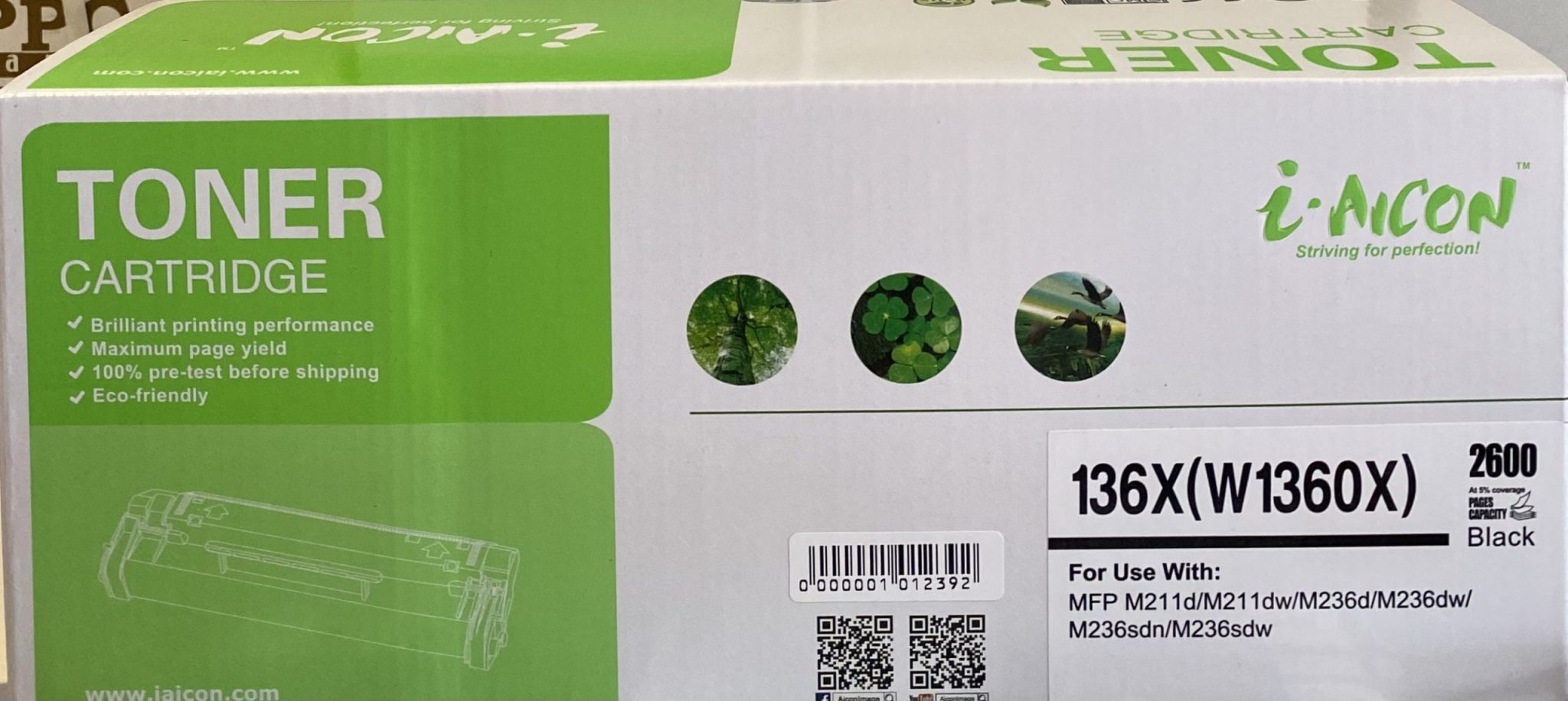 TONER HP W1360X SA ČIPOM